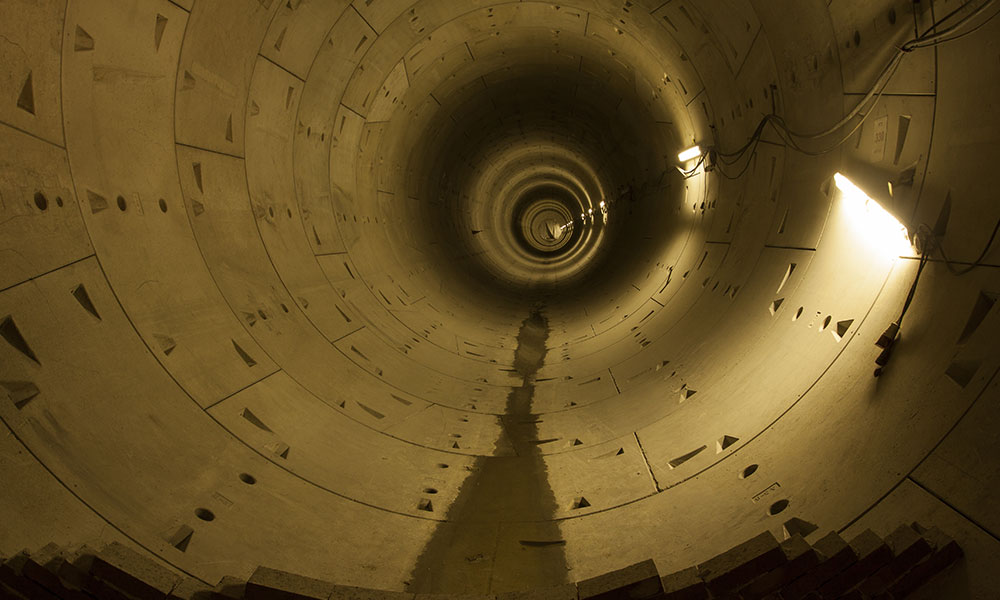 Aplicación de concreto lanzado en túneles PSI Concreto