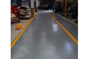 Recubrimiento epóxico y señalética. Recubrimiento epóxico y señalética PSI