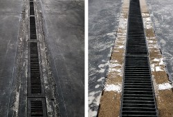 Reparación con mortero. mantenimiento de pisos industriales Reparación con mortero PSI